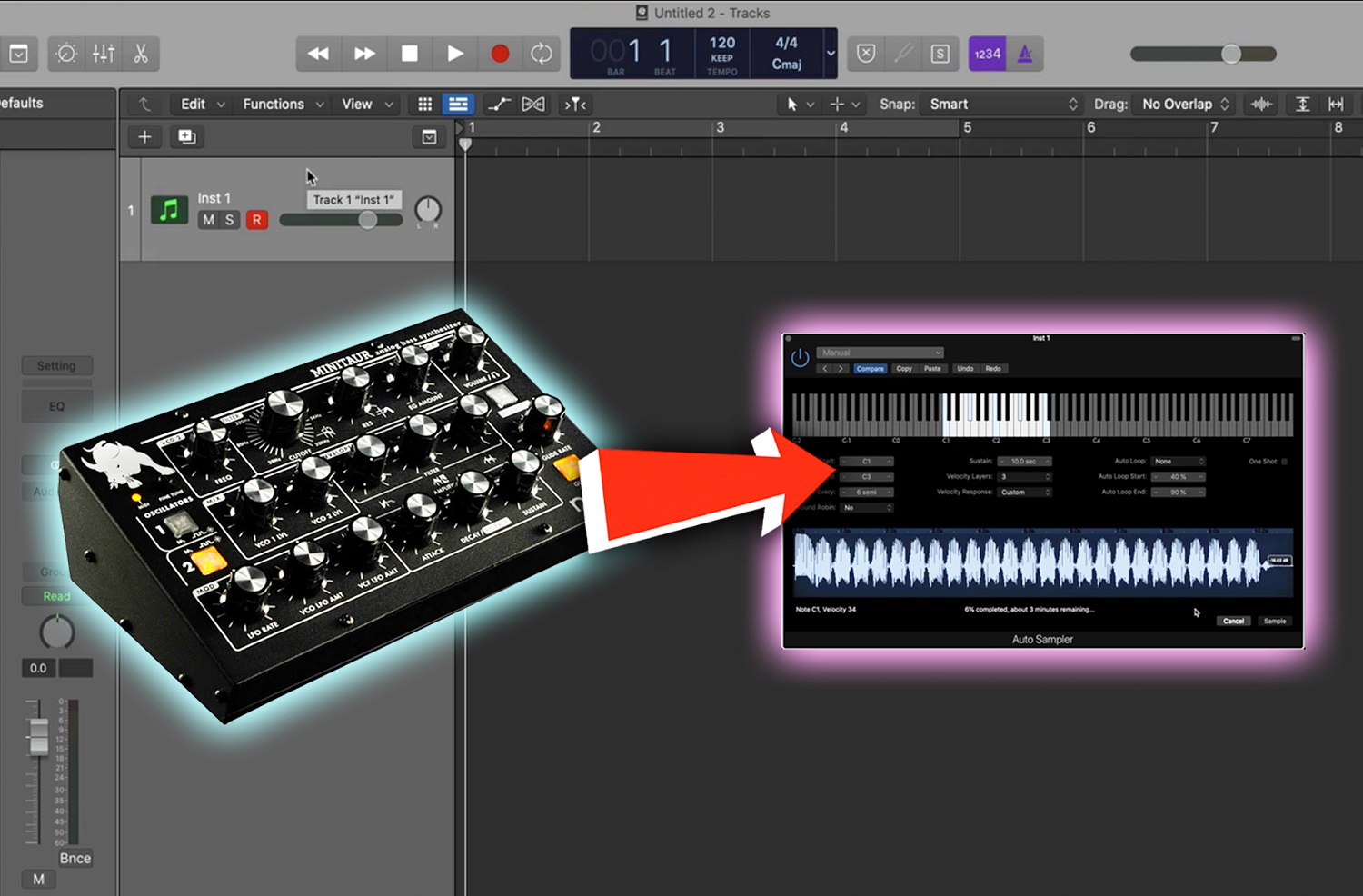 Point Blank Techtorial: How to Sample Hardware Easily Using Logic Pro’s ...